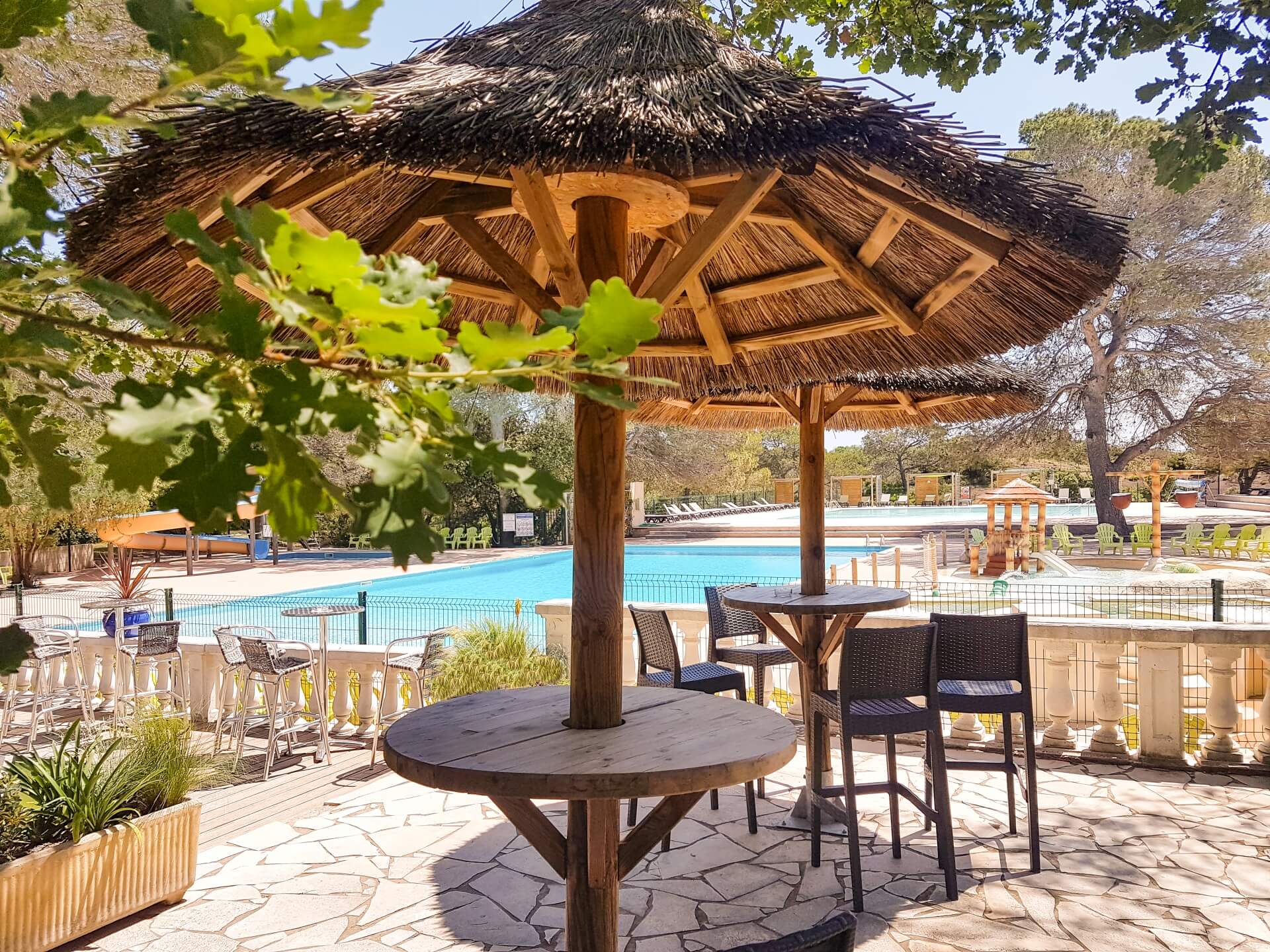 tranzat vue piscine